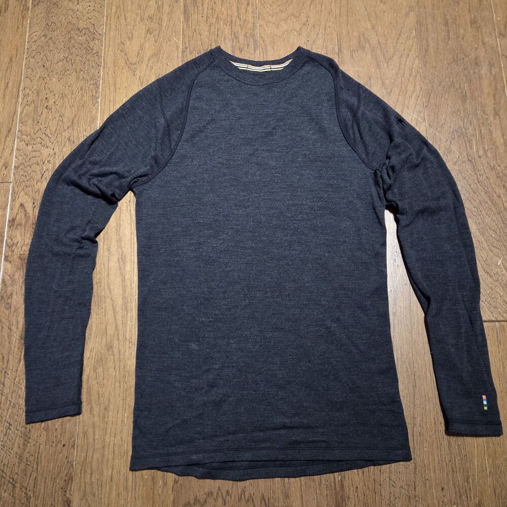 Smartwool Shirt Men's M Merino 250 Base Layer Crew Long Sleeve Hiking Outdoors